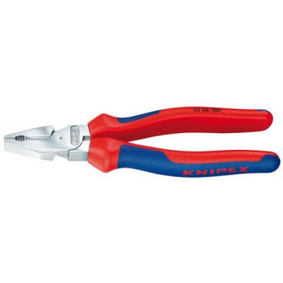 Knipex 02 05 180 Werkstatt Kraft-Kombizange 180 mm DIN ISO 5746