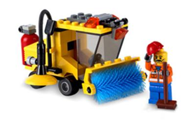 7242 La Balayeuse, Lego City