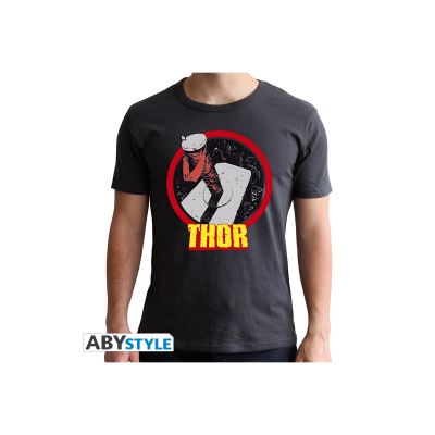 Marvel - T-shirt Thor homme MC dark grey - new fit - Taille M