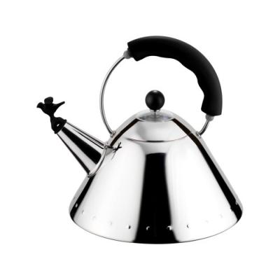 Alessi Noir - Bouilloire Oisillon - Résine Thermoplastique - Designer Michael Graves - Image 2