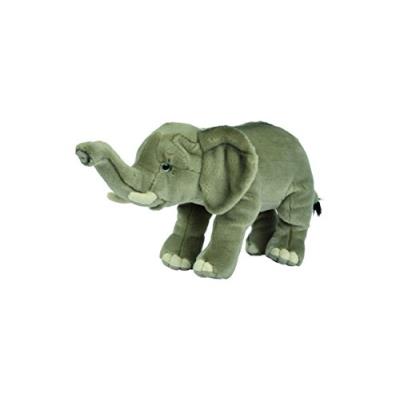 Nicotoy floppy peluche eléphant africain avec beans 33 cm