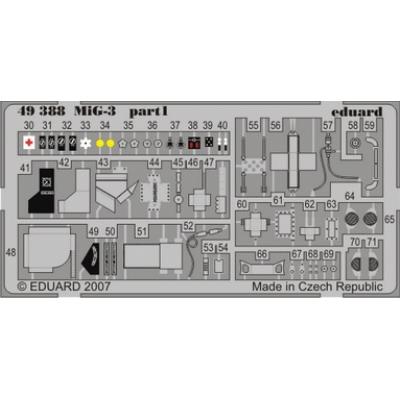 MAQUETTE MIG 3 49388 TRUMPETER 1/48 EDUARD