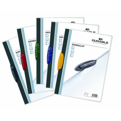 Durable 226000 Lot De 25 Chemise À Clip A4 Assortis