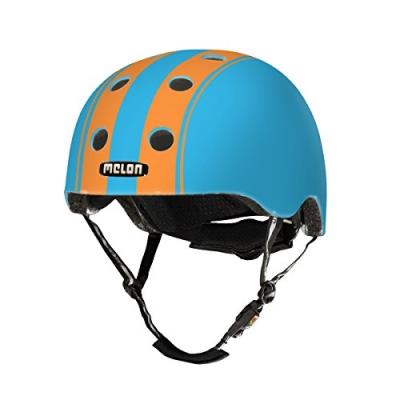 Melon casque orange bleu 46-52 cm