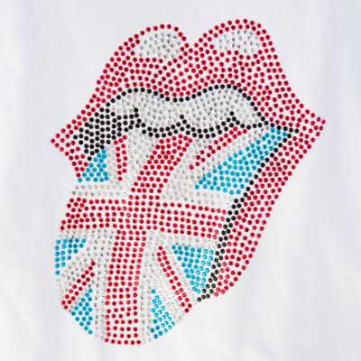 Transfert thermocollant clou et strass - Rock'roll - 17x20cm - Ki-Sign