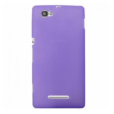 Mocca coque gel frost violette pour Sony Xperia M