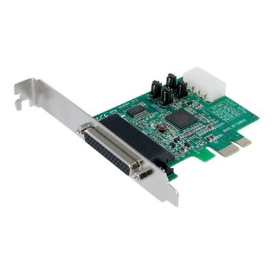 StarTech.com 4-poort Native PCI Express RS232 Seriële Kaart met 16550 UART - seriële adapter