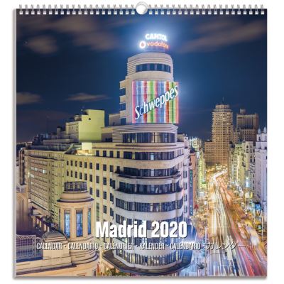Calendrier Touristique 2020 Moyen Madrid