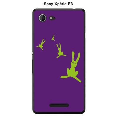 Coque Sony Xpéria E3 - Lapins fous Myrtille