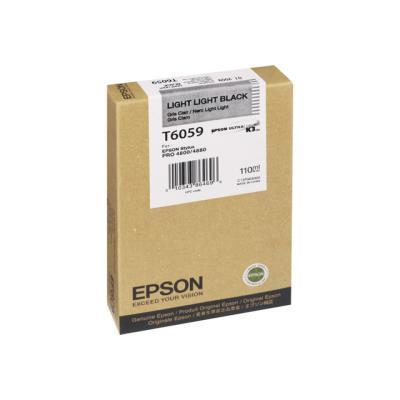 Epson T6059 - noir clair - originale - cartouche d'encre