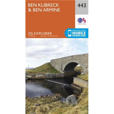 Os Explorer Map (443) Ben Kilbreck And Ben Armine (Map)