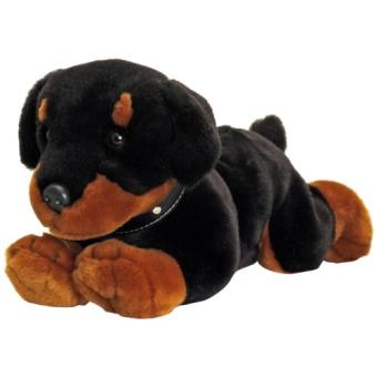 peluche chien noir