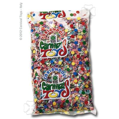 Sachet de confettis multicolores - 500 gr