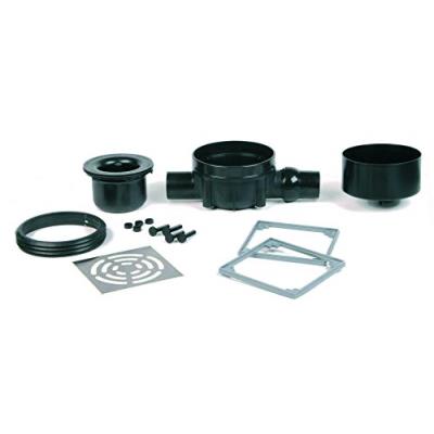 Lazer 352001 siphon de sol sortie horizontale pour receveur de douche prêt à carreler