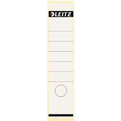 Etiquette autocollantes dos de classeurs 61 x 285 mm blanche x10 leitz 16400001
