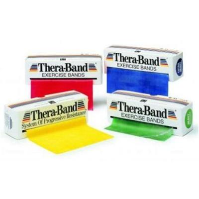 Thera-Band - Bande d'exercice - Moyenne - Rouge - 5,5 m
