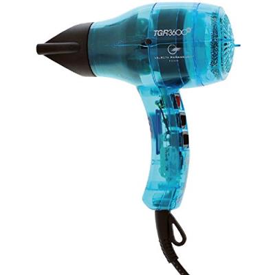 Sèche Cheveux TGR 3600 xs bleu turquoise marque TGR velecta paramount livré avec 2 embouts nouveau modele 2015