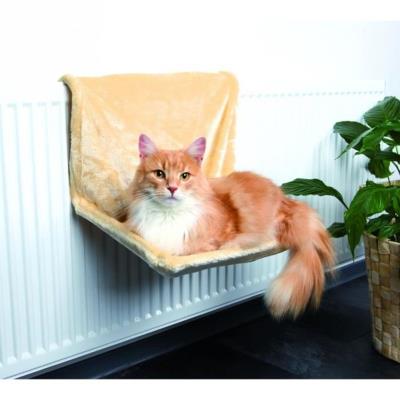 Trixie hamac radiateur, peluche pour chat
