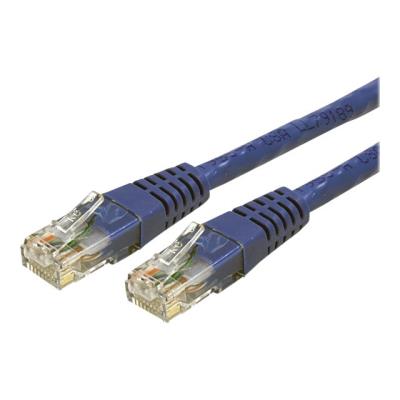 StarTech.com 20 ft Blue Cat6 / Cat 6 Molded Patch Cable 20ft - verbindingskabel - 6.1 m - blauw