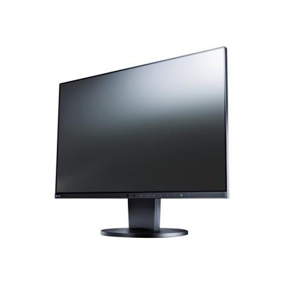 EIZO FlexScan EV2450-BK - LED-monitor - 23.8 - 1920 x 1080 Full HD (1080p) - IPS - 250 cd/m² - 1000:1 - 5 ms - HDMI, DVI-D, VGA, DisplayPort - luidsprekers - zwart