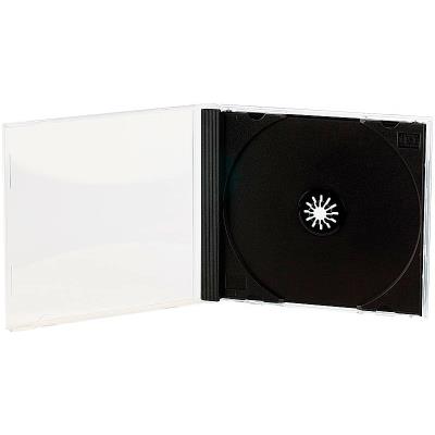 MediaRange Boîtier DVD pour 10 CDs/DVDs - 33 mm - noir - 3 pièces -->