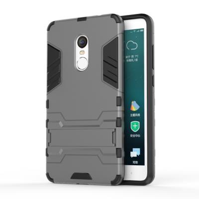 Coque en TPU rigide pour Xiaomi Redmi Note 4 - Gris