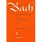 Partitions classique EDITION BREITKOPF BACH J.S. - KANTATE 106 GOTTES ZEIT IST - CHANT, CHOEUR, PIANO Choeur et ensemble vocal