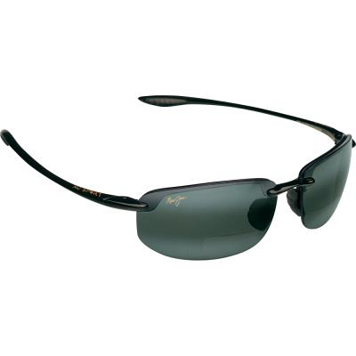Maui jim ho'okipa reader universal fit noir brillant gris neutre polar+ - large-extra large