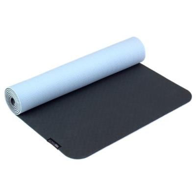 Yogistar tapis de yoga pro multicolore anthracite bleu clair