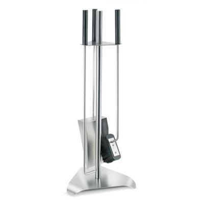 Serviteur de cheminée en inox Chimo 4 pièces