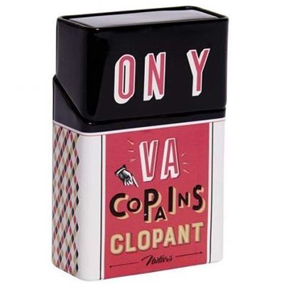 Natives, étui à paquet de cigarettes Copain clopant