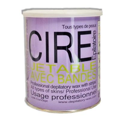 Pot Cire à épiler Miel 800 Grs avec Bandes
