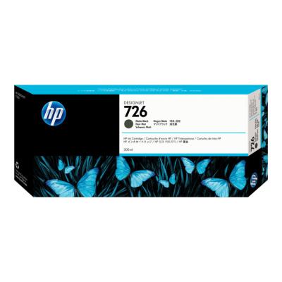 HP 726 - dof zwart - origineel - inktcartridge