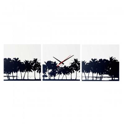 Horloge Karlsson Design Skyline Beach Couleur Blanc
