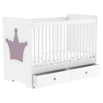 Chambre Bebe Jurassien Couronne Prune Et Blanche Chambres Enfant Completes Achat Prix Fnac