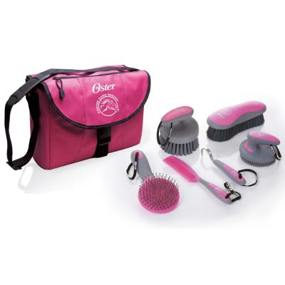 Oster 7-delige borstelset roze