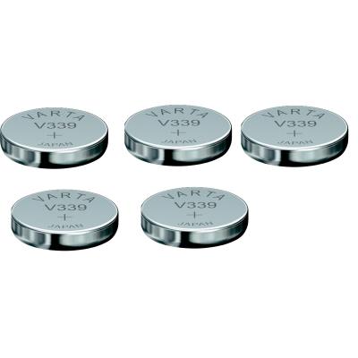 Varta 5 Piles oxyde argent V339 SR614SW 339 1,55V