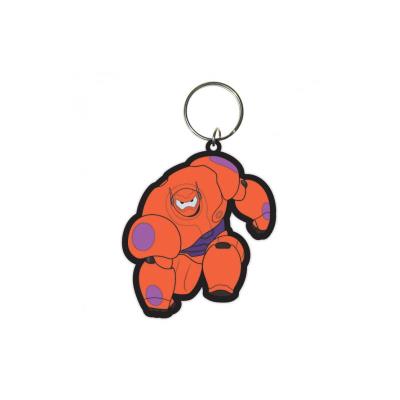 Les Nouveaux Héros porte-clés caoutchouc Baymax 6 cm