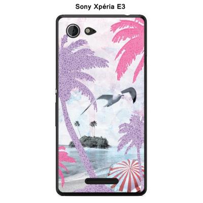 Coque Sony Xpéria E3 - Cocotiers-1