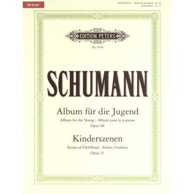 Partitions classique EDITION PETERS SCHUMANN ROBERT - ALBUM FOR THE YOUNG OP.68: SCENES FROM CHILDHOOD OP.15 - PIANO Piano