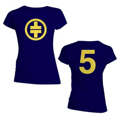 Tee Shirt Bleu Five Reunited Take That Taille M