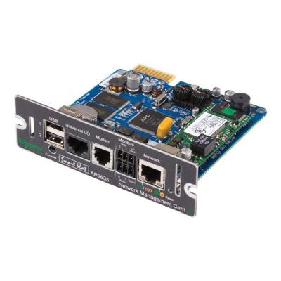 APC Network Management Card 2 with Environmental Monitoring, Out of Band Management and Modbus - adapter voor beheer op afstand