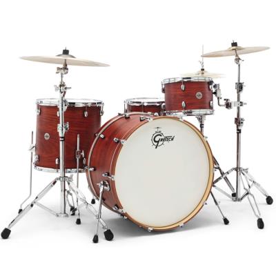 Batteries acoustiques GRETSCH CT1-R444-SWG - CATALINA CLUB 2014 ROCK 24 - 12 - 16TB - 24GC - 14x6.5 SATIN WALNUT GLAZE Batteries Rock