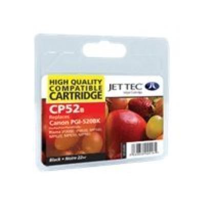 Jet Tec CP52B - zwart - inkttank (alternative for: Canon PGI-520BK)