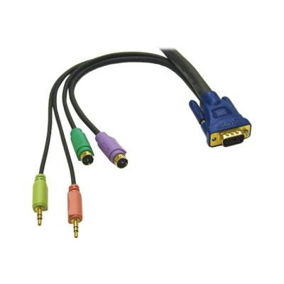 C2G Ultima 5-in-1 - kabel voor toetsenbord / muis / video / audio - 2 m