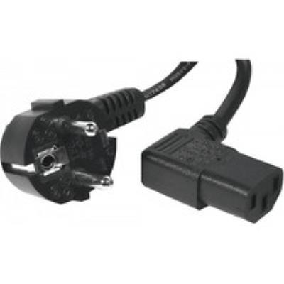 Dexlan Noir Cordon D Alimentation Pc Cee7 / C13 Coudé - 1,8 M - Image 3