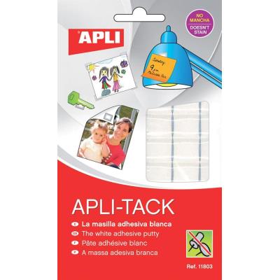 Pâte adhésive blanche aplitack type patafix