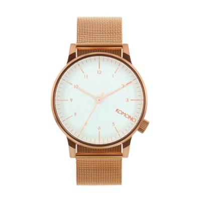 Montre Komono Winston Royale Rose Gold White