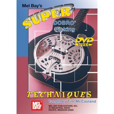 Méthodes et pédagogie MEL BAY MCCASLAND TIM - SUPER DOBRO PICKING TECHNIQUES - GUITAR Guitare acoustique