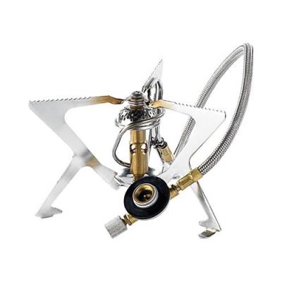 Réchaud à gaz pliable avec tuyau